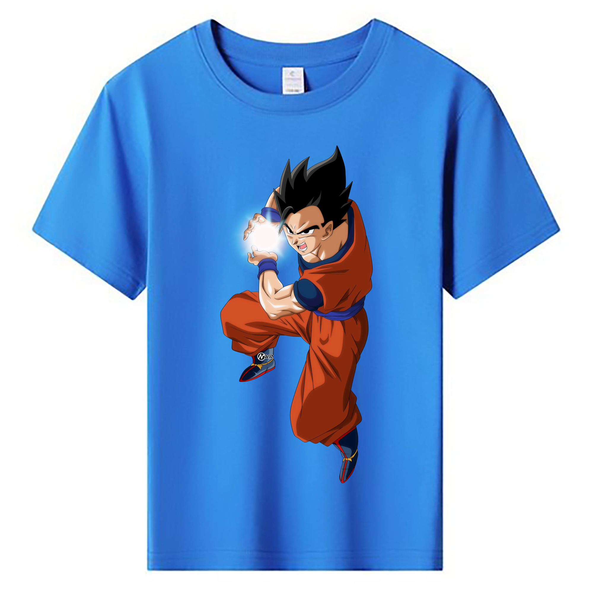 （画像用） ドラゴンボール 孫 悟飯（そんごはん）DRAGON BALL Son Gohan 綿100％キッズTシャツ（フロントプリント）